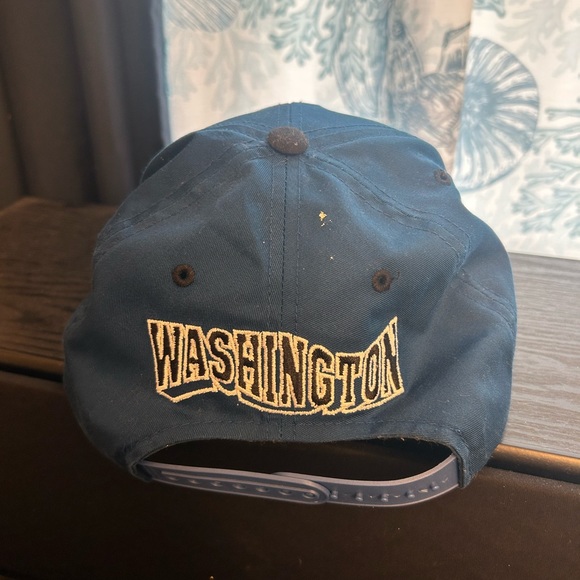 1990s Vintage Washington Wizards Snapback Hat OSFM - Picture 3 of 4
